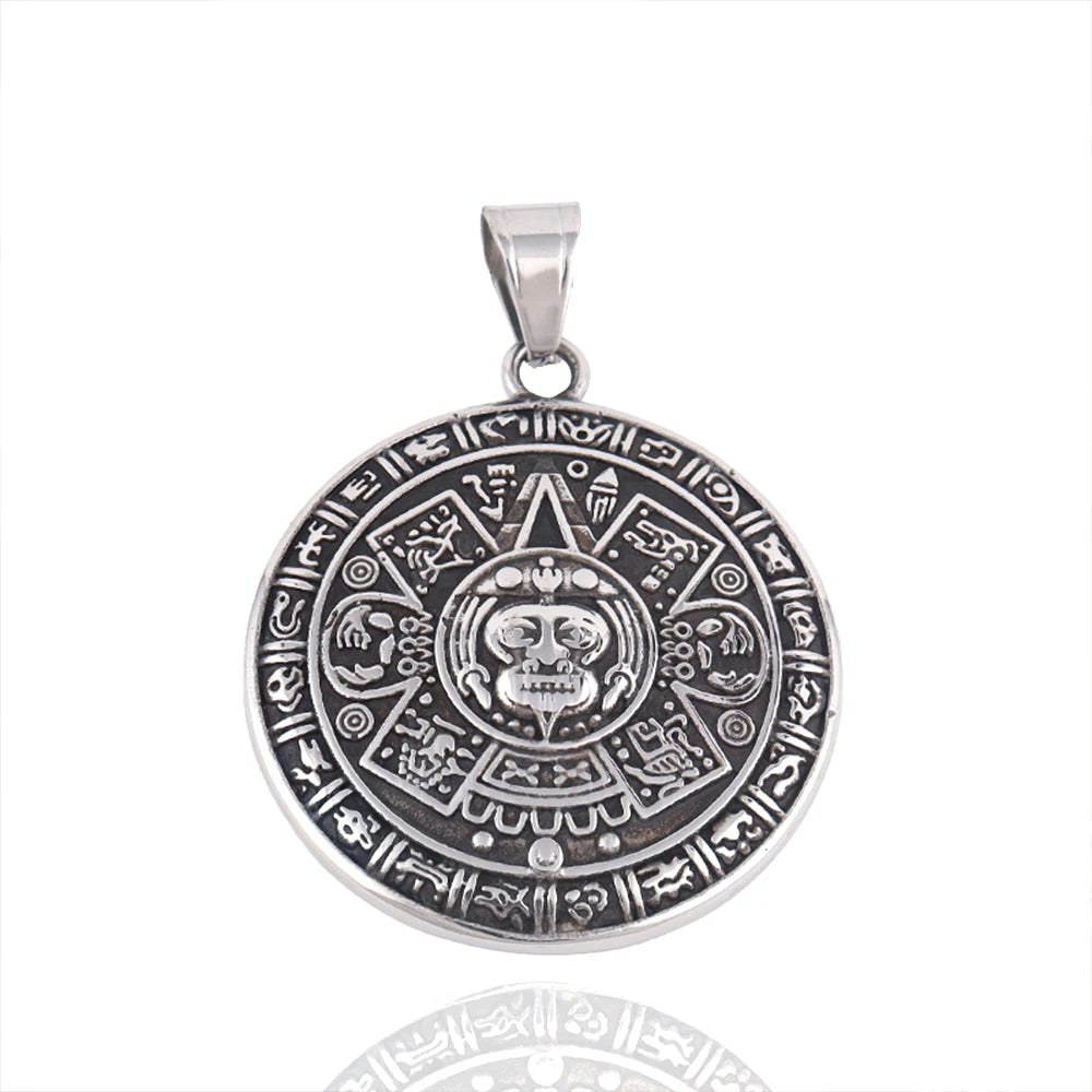 Statement Stainless Steel Pendant Necklace