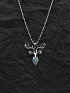 Steel Pendant Vintage Deer Head One You Japan