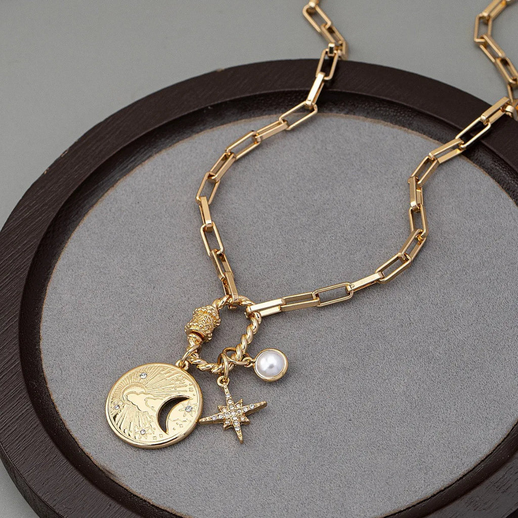 Devil's Eye Multi-Layer Chain Necklace