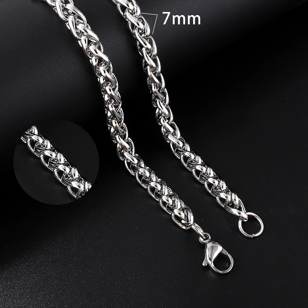 Vintage Cuban Chain Necklace — Gold