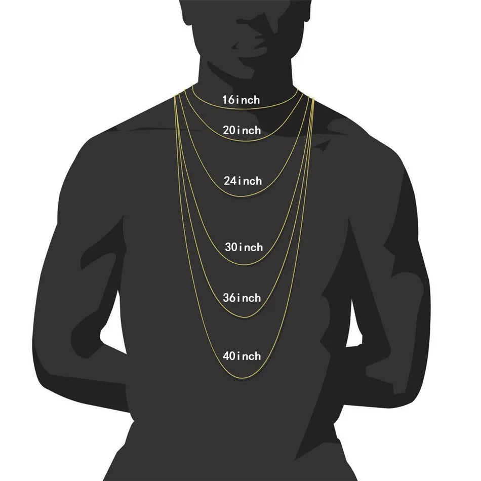 HNSP 12MM Ice Chain Necklace Bracelet For Men Women Neck Hip Hop Tennis Chain Jewelry Accessories