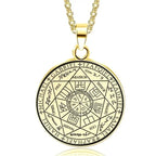 Trendy Mogan David Star Pendant High-Quality Alloy Israel Jewish Star of David Necklace for Men Jewelry