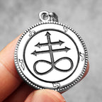 Fallen Angel Satan Pendant — Stainless Steel