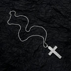 Cross Steel Pendant European American Individuality