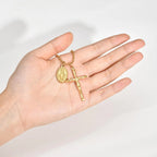 Vintage Virgin Mary Cross Pendant Necklace for Men, Fashion Stainless Steel Beaded Chain Necklace, Religious Prayer Jewelry