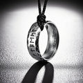 Viking Rune Stainless Steel Pendant Necklace