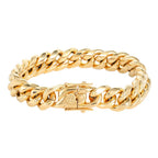 Cuban Chain Bracelet Stainless Steel Miami