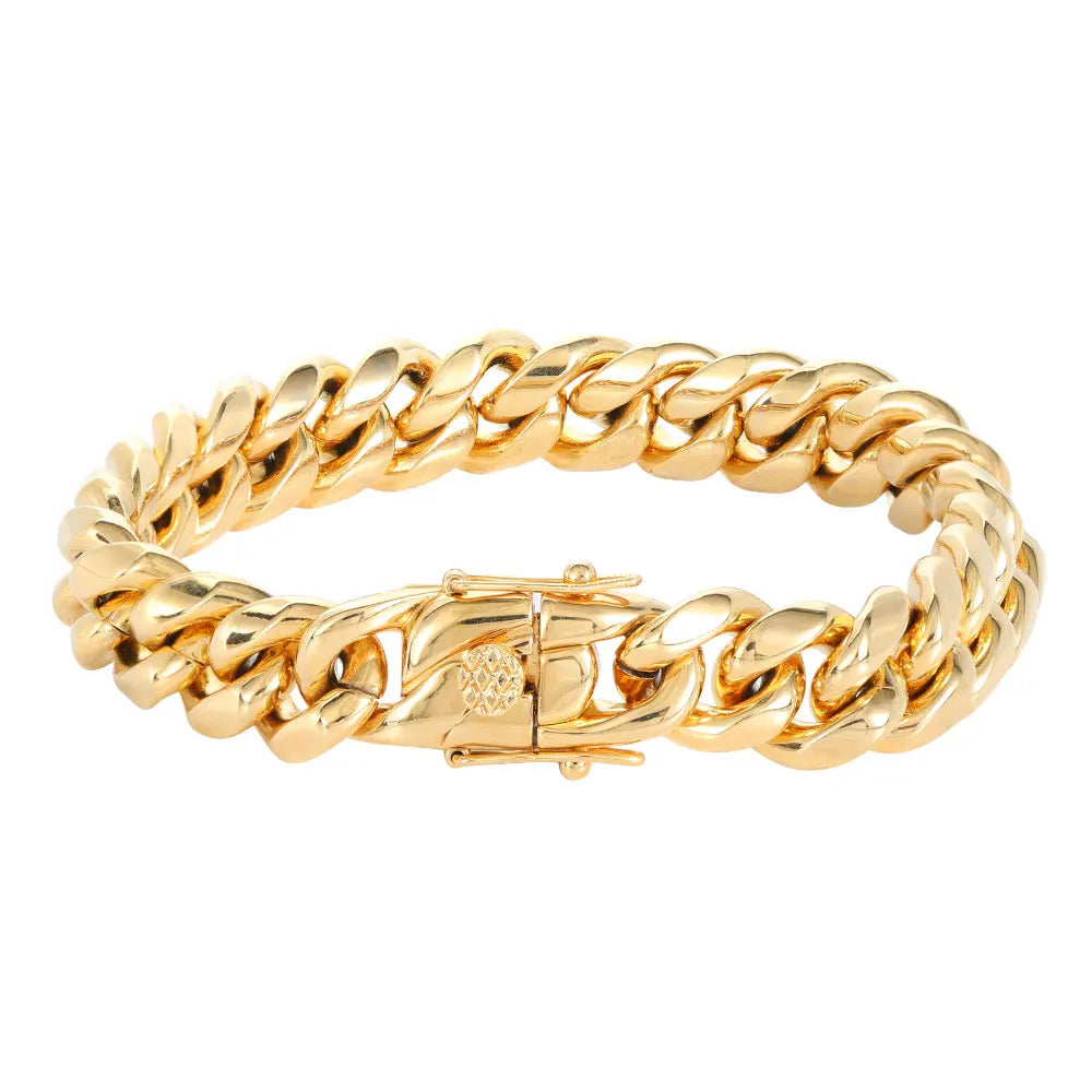 Cuban Chain Bracelet Stainless Steel Miami