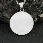 Odin Steel Pendant Vintage Vikings Piracy Nordic