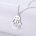 Dawapara Hebrew Letter Hai Chai Necklace Sign of Life Stainless Steel Jewelry Traditional Religious Judaic Jewish Hanukkah Gift