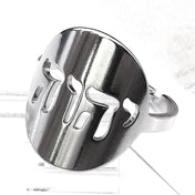 Jewish Tetragrammaton Jehovah Yahweh Hebrew Ring for Women Men Stainless Steel God Name Blessing Rings Amulet Jewelry R31