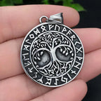 Multi-style Vintage Viking Necklace Men Amulet Nordic Tree of Life Celtic Stainless Steel Pendant Chain Jewelry Wholesale