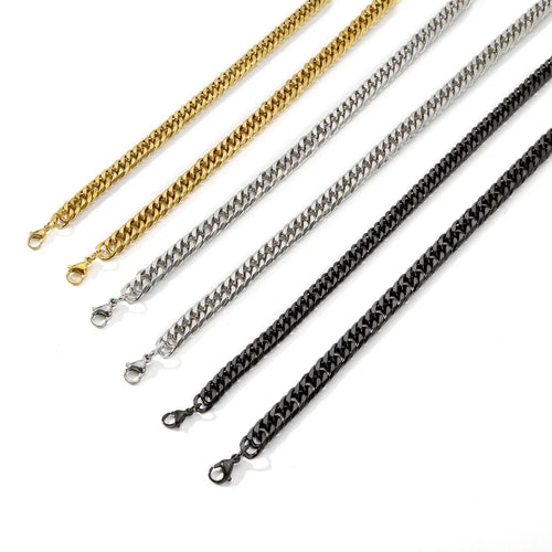 Cuban Link Stainless Steel Chain 3MM