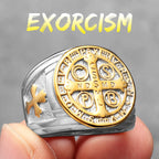 St. Benedict Ring — Stainless Steel