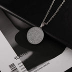 Vintage Coin Catholic Priest Saint Benedict Exorcism Pendant Necklace Jesus Round Pendant Chain for Men's Jewelry 2026