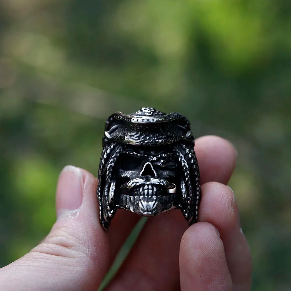 Pirate Captain Vintage Gothic Ring — 316L Stainless Steel