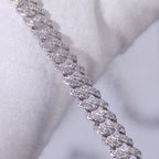 Gold VVS Moissanite Cuban Necklace 6MM