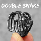 Gothic Snake Animal Ring — Stainless Steel