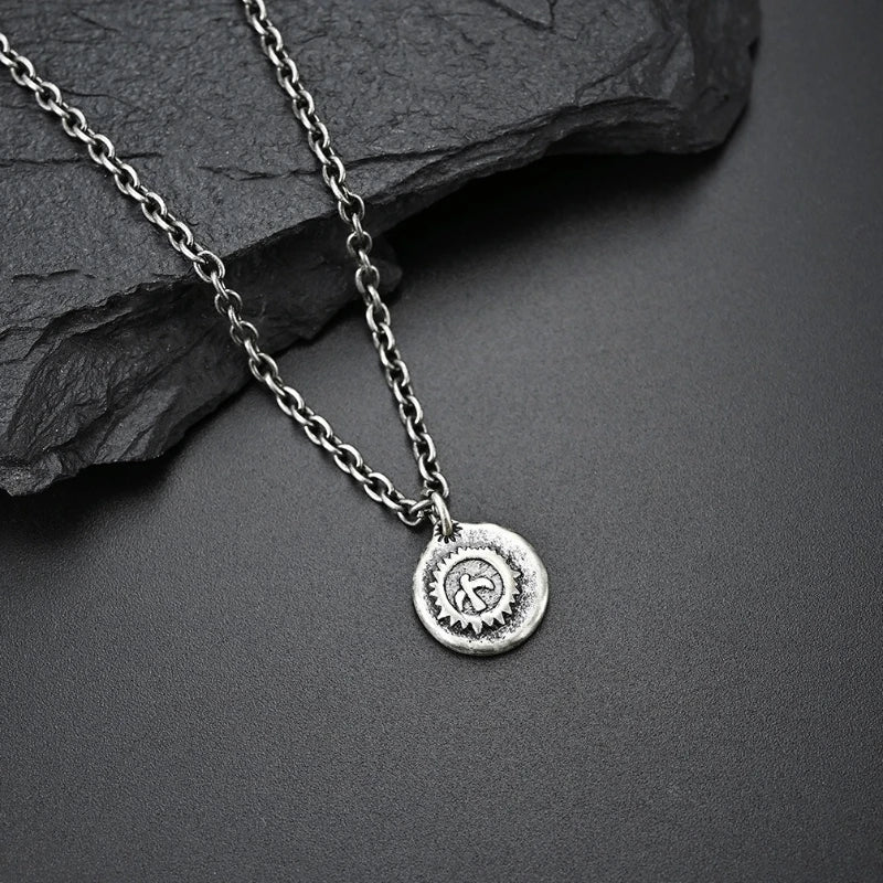 Takahashi Flying Bird Geometric Pendants Titanium Steel Unisex Hip Hop Versatile Necklaces Fashion Jewelry