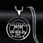 Astaroth Sigil Pendant Necklace — Stainless Steel