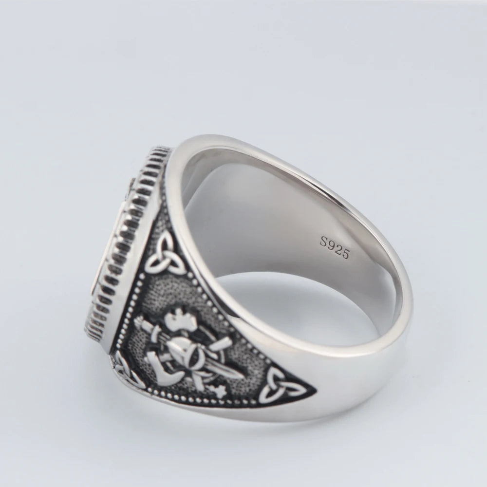 Viking Nordic Ring — 925 Silver