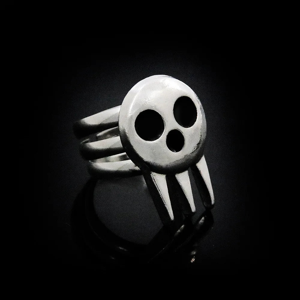 Soul Eater Death Skull Ring — Stainless Steel