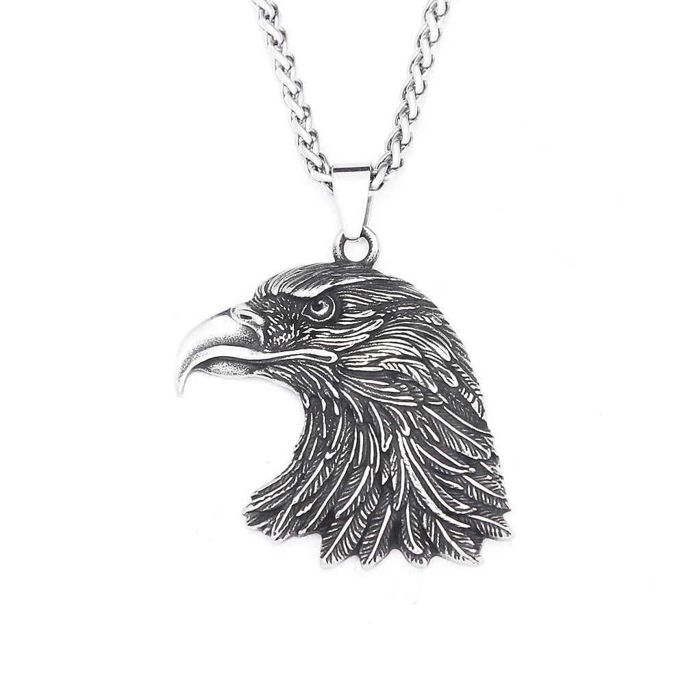 Eagle Pendant — Stainless Steel