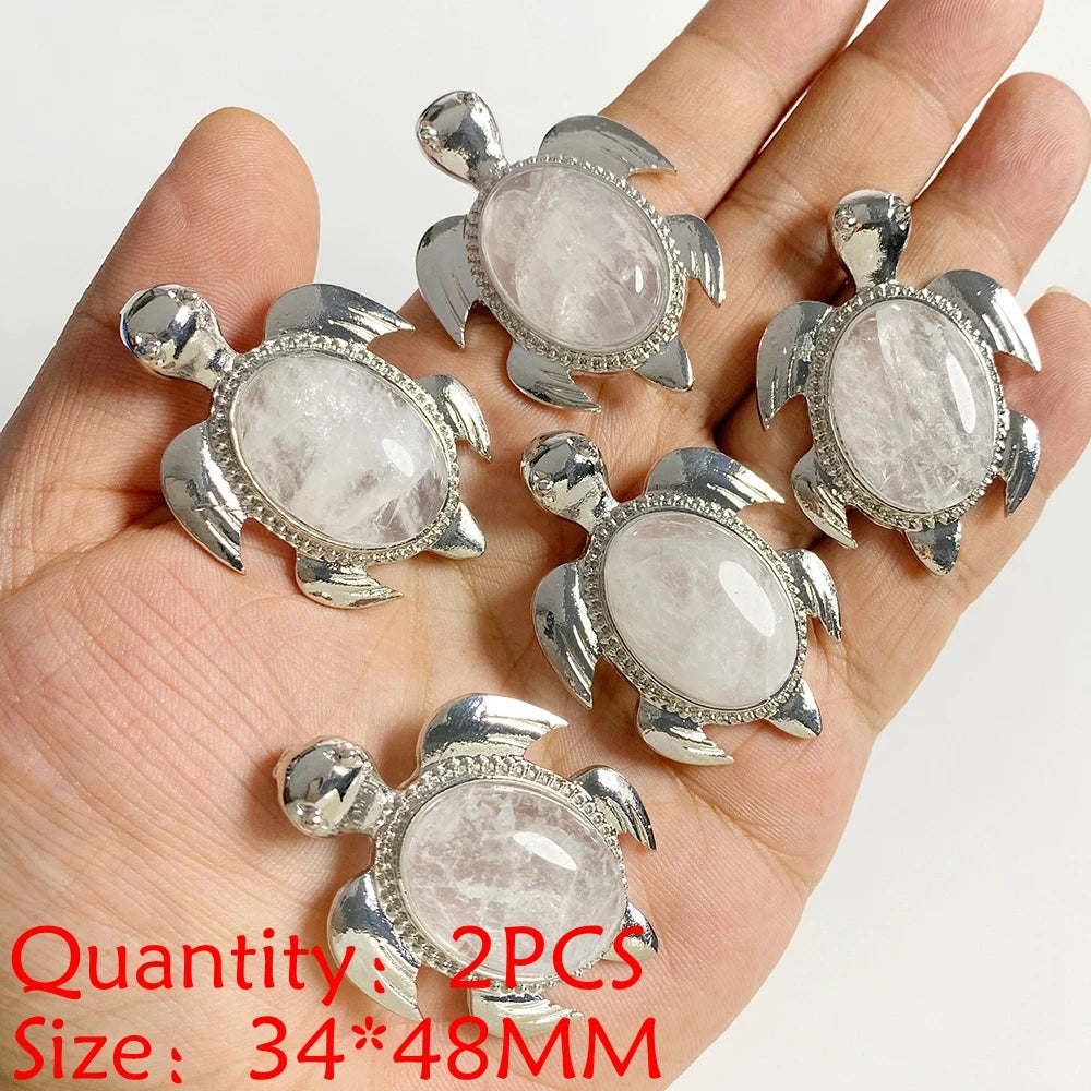 Crystal Quartz Iced Pendant — DIY Craft Set