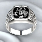 Viking Giant Wolf Totem Ring — Stainless Steel