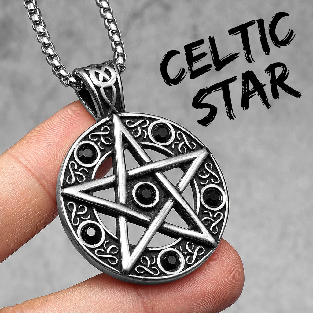 Seal of Solomon Pendant — Stainless Steel