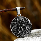 Snake Stainless Steel Pendant Necklace