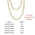 Rinntin 925 Sterling Silver Diamond-Cut Figaro Link Chain Necklace for Men Women Trendy Punk Neck Chain Silver Jewelry