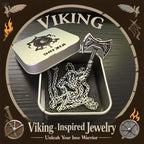 Viking Steel Pendant 316L Rune Axe High-end