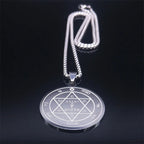 Pentacle of Mars Solomon Pendant — Stainless