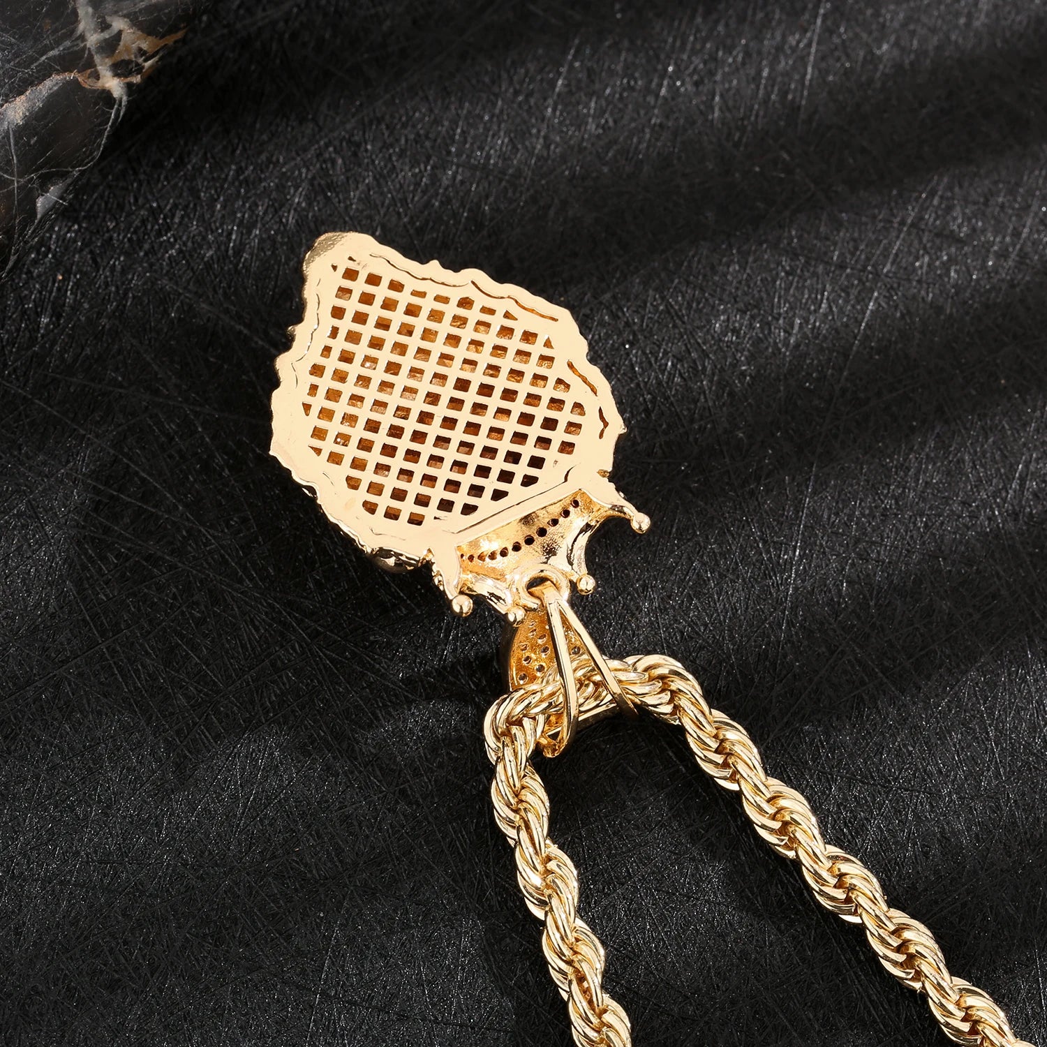 rapper jewelry 54mm*28mm /17.9g"Animal lion head pendant male street jewelry pendant necklace for men and women