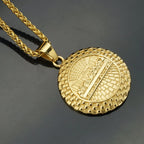 1pc Hip hop gold color Last Dinner Pendant Necklace Ornament 316L stainless steel Pendants Party Jewelry for Men Women