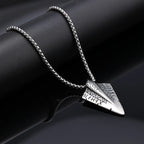 Fashion Retro Viking Rune Spear Pendant for Women Charm Nordic Stainless Steel Men Necklace Popular Valentine's Day