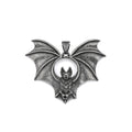 Vintage Biker 316L Stainless Steel 3D Bat Pendant For Men Boys Punk Hip Hop Animal Necklaces Creative Jewelry Gifts