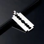 XHN 2-5pcs/lot Stainless Steel blade Pendant for Making Necklace For Women Man Charm DIY Jewelry Accessories Wholesale DZ-3013