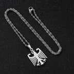 Germany Eagle Pendant Necklace — Stainless Steel