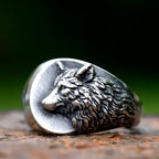 2023 NEW Men's 316L Stainless Steel Viking Nordic Wolf Of Thor High Quality Jewelry Ring Free Shipping