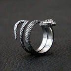 Snake Ring — Stainless Steel