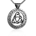 Viking Celtic Trinity Knot Pendant — Stainless Steel