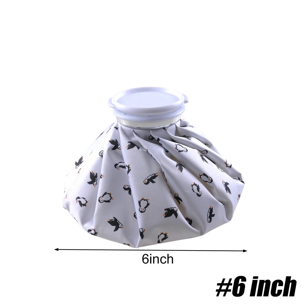 1Pcs Ice Bag Reusable Fixing Band Bandage Medical Cold Pack Hot Water Bag Injuries Pain Relief Ice Pack Wrap Protector