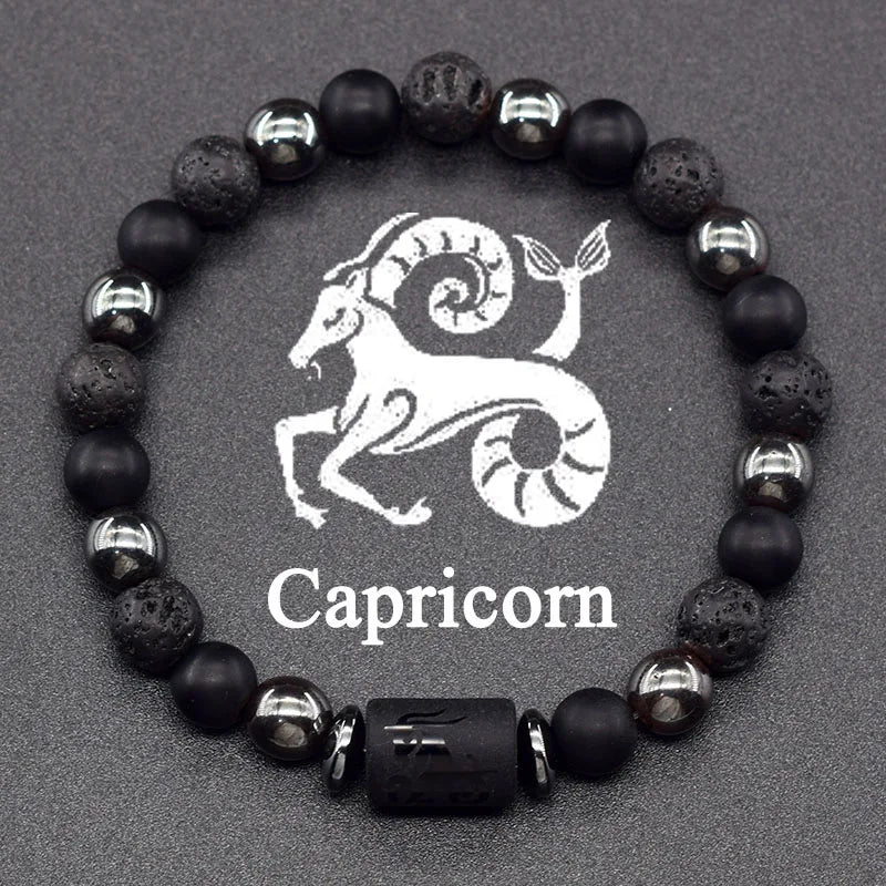 12 Zodiac Signs Bracelet Homme 12 Constellation Jewelry for Women Scorpio Gemini Sagittarius Bracelet Friendship Gift Whoelsales