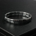 Fashion Wave Hematite Magnetic Bracelet Men Original Beaded Hematite Energy Bracelets for Women Positive Energy Jewelry