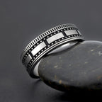 Vintage Camera Ring — 925 Silver
