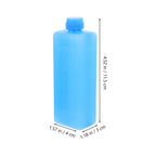 4pcs Ice Packs Reusable Gel Freezer Ice Blocks For Air Conditioner Fan Cooler Pack Water Injection Picnic Travel Food