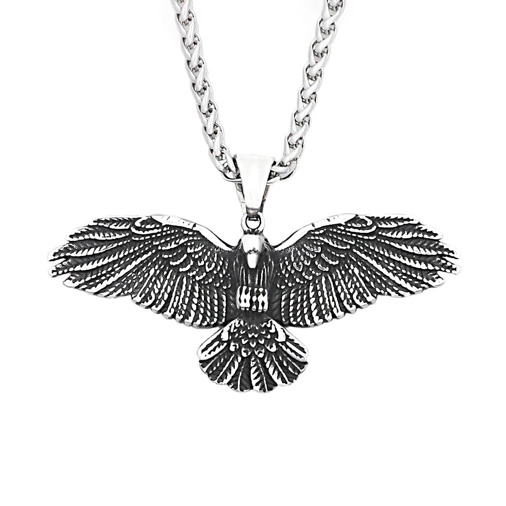 Eagle Pendant — Stainless Steel
