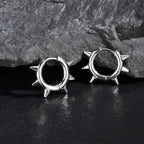 Rivet Hoop Earring — Stainless Steel